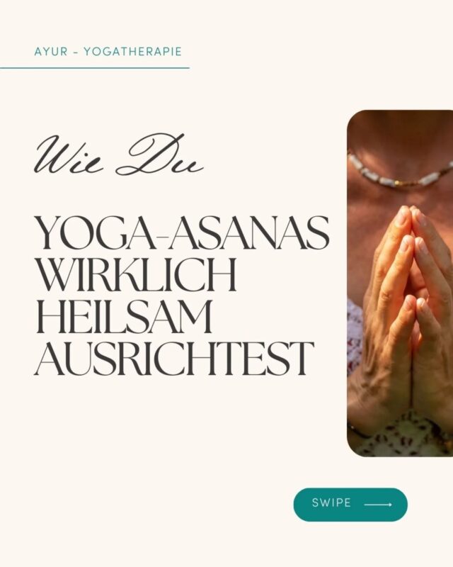 5 Prinzipien für Verkörperung & Wirksamkeit im Yoga

Wie entsteht Verkörperung, Stabilität und Leichtigkeit – nicht durch das Kopieren einer Form, sondern durch innere und äußere Ausrichtung?

In diesem Post teilen wir 5 essentielle Prinzipien, die Yoga zu einer tief wirksamen Praxis machen – körperlich, energetisch und geistig.

✨ 1. Innere Haltung:
Jede Bewegung beginnt in Deinem Sein
Mit der Frage: Wie geht’s mir gerade, Was ist mir jetzt wichtig? Was möchte ich mit meiner Yogapraxis heute bewirken?
Diese innere Ausrichtung prägt alles, was danach kommt – in Deiner Praxis und im Leben.

✨ 2. Atem:
Der Atem ist Dein Schlüssel.
Er ist Dein Rhythmus, Deine Regulation, Dein Tor zur Verbindung. Hier & Jetzt ist es der Atem, der Dich bewegt.

✨ 3. Spiraldynamik®:
Der Körper ist kein lineares System.
Spiralige Verschraubungen und Aufrichtung aus der Mitte geben Dir Raum, Kraft, Stabilität und Dynamik in der Bewegung und im Leben. 

✨ 4. Myofasziale Leitbahnen
Nichts im Körper wirkt isoliert. Alles ist miteinander verbunden. Wenn Du den ganzen Menschen in seiner Bewegungslogik erfährst und verstehst wird Yogatherapie differenziert und tief wirksam – von Fuß bis Kopf, von innen nach außen.

✨ 5. Verkörperung & Präsenz:
Es ist ein Genuss, ganz im Körper zu sein und den Körper immer tiefer zu erfahren. Mit dem Atem und Deiner Aufmerksamkeit durch den physischen Tempel in immer tiefere Schichten Deines Seins zu fließen. Das ist Präsenz. Das ist Yoga.

💛 Ayur Yogatherapie Ausbildung:
In unserer zweijährigen Ausbildung lernst Du, wie Du genau diese Prinzipien in Deinen Yoga-Unterricht und in therapeutisches Arbeiten integrierst – anatomisch fundiert, energetisch wirksam, individuell angepasst.

✨️ Wenn Du spürst, dass es im Yoga noch viel mehr gibt als Form und Flow – dann folg doch diesem Ruf -  bei uns bist Du richtig. 

👉 Link in Bio oder schreib uns direkt.

Wir freuen uns auf Dich.

#AyurYogatherapie #Yogatherapie #YogatherapieAusbildung #YogaMitTiefe #YogaWeiterbildung #YogaDeutschland #Spiraldynamik #YogaAnatomie #FunktionellesYoga #Verkörperung #KörperIntelligenz #YogaUndHeilung #YogaWissen #Atemarbeit #Präsenz #HeilsameBewegung #yogafürtherapeuten