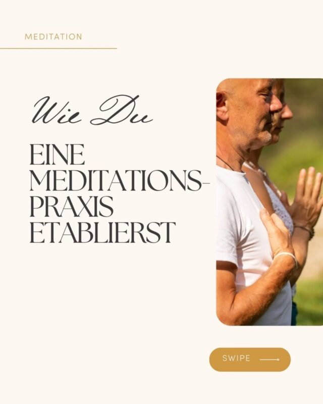 🧘‍♀️ Fällt es Dir schwer, regelmäßig zu meditieren?
Eigentlich sehnst Du Dich nach Ruhe, Klarheit, Verbindung –
aber der Alltag ist laut, der Kopf voll, und die Stille rückt in die Ferne?

Du bist nicht allein.

Eine Meditationspraxis zu kultivieren braucht mehr als Disziplin.Es braucht innere Ausrichtung.
Ein liebevoller Raum.
Verkörperung. Geduld. Und ein echtes Warum.

In unserem neuen Karussell zeigen wir Dir 6 essentielle Schritte, wie Meditation wirklich Teil Deines Alltags werden kann –
nicht als Pflicht, sondern als Rückverbindung zu Dir selbst.

✨ Vielleicht ist genau jetzt der Moment, neu zu beginnen.
Oder tiefer zu gehen.

📍Für alle, die Meditation verkörpert leben und weitergeben möchten, gibt es unsere Meditationsausbildung – und offene Online-Meditationen jeden Dienstag Abend.
Der Raum ist da. Du bist willkommen.

📎 Mehr Infos im Link in der Bio

💬 Was hilft Dir, dranzubleiben? Teil Deine Erfahrung in den Kommentaren.

#MeditationImAlltag #Meditationspraxis #AchtsamkeitLeben #Stillefinden #Herzöffnung #RegelmäßigMeditieren #MeditationMitTiefe #Meditationsreise #VerkörpertePraxis #YogaUndMeditation #AyurYogatherapie #Meditationsausbildung #YogaWeiterbildung #BewusstSein #YogaCommunity #WesentlichSein